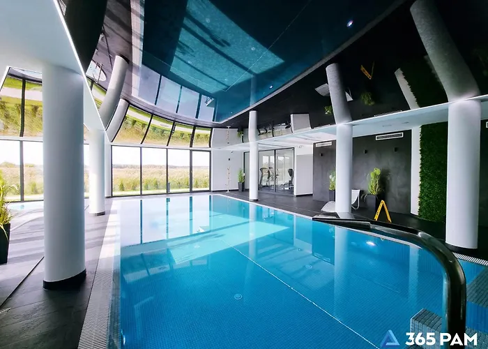 شقة 365pam - Westin House Lux - Garaz, Basen, Jacuzzi, Sauna, Silownia, Plac Zabaw W Cenie *